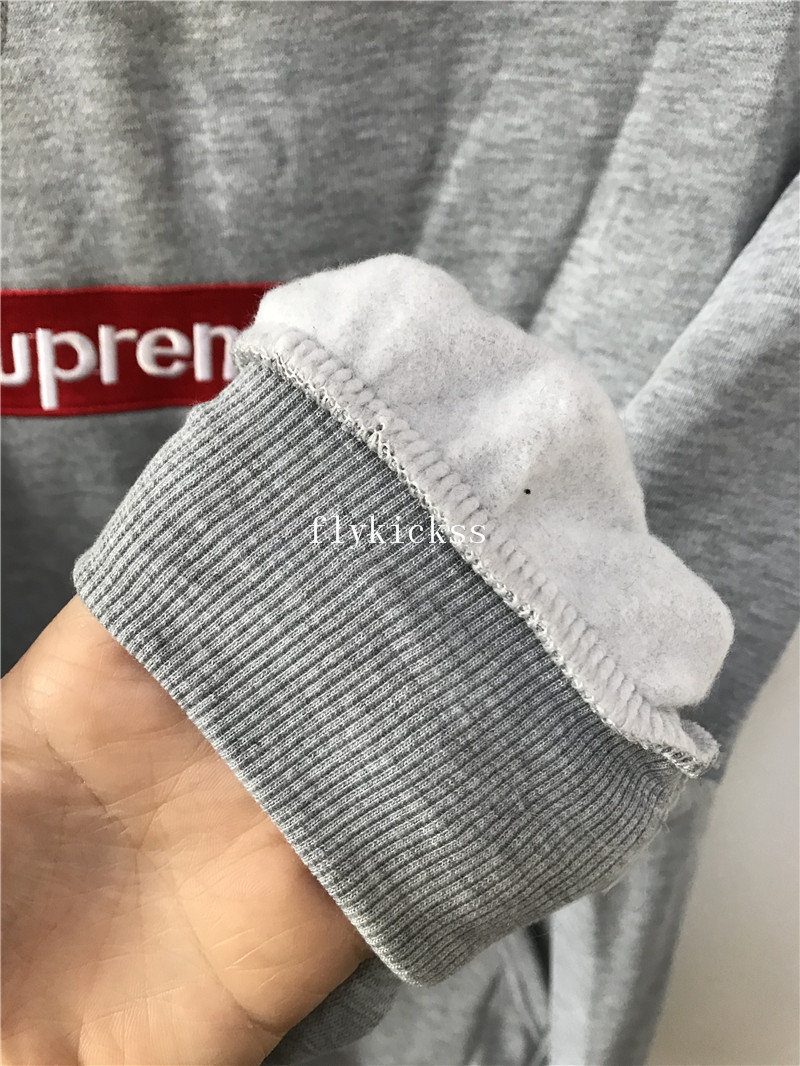 Supreme Grey Hoodie